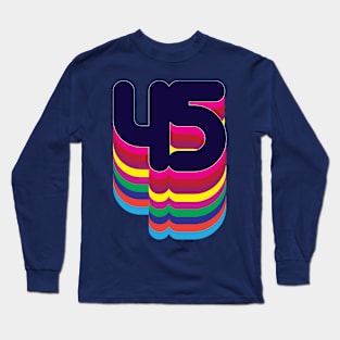 Rainbow 45 Long Sleeve T-Shirt